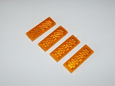 DDR Fahrrad Klappfahrrad Tourenrad Pedalen Reflektoren 4 Stück gerade NOS #2