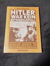 Hitler War Kein Betriebsunfall