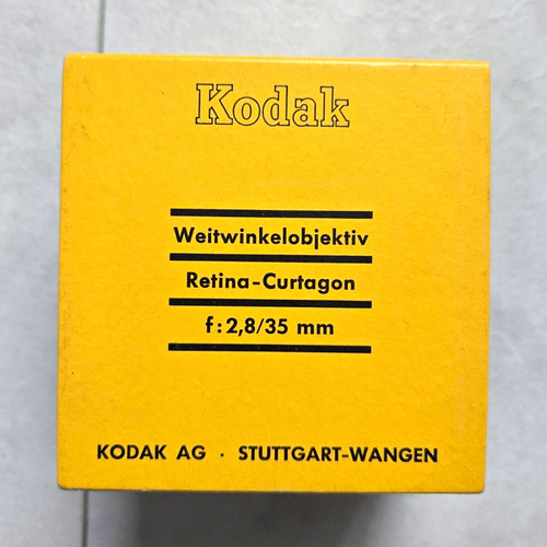 Kodak retina curtagon 35mm - kodak,