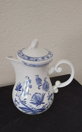 Kaffeekanne zwiebelmuster - kaffeekanne,