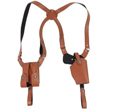 Leder- Schulterholster für