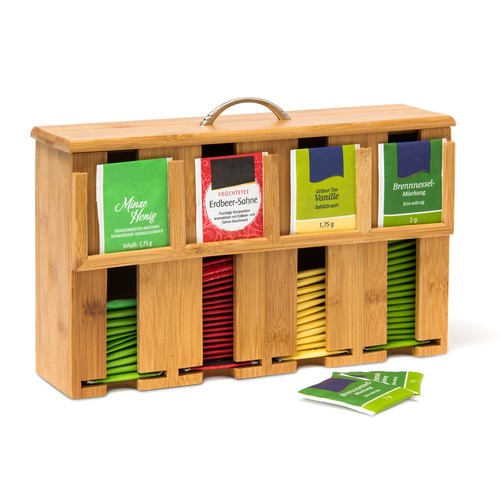 Teebeutelspender teebox aus - teebeutelspender,