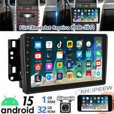 9" Android Autoradio Für Chevrolet Captiva 2006-2011 mit GPS Navi BT WIFI Kamera