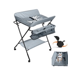 Baby Wickeltisch auf Rollen