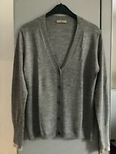 BURBERRY BRIT Damen Strickjacke Merionowolle Größe M grau