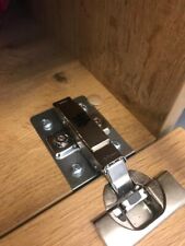 Topfband Reparatur Set , Schranktürscharnier ausgerissen, Ikea Schrank, Platte