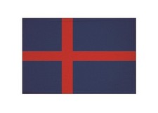 Aufnäher Herzogtum Oldenburg Fahne Flagge Aufbügler Patch 9 x 6 cm