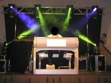 6x JB Lighting Varyscan 3 Special Plus 250 MSD incl. Case und Steuerung