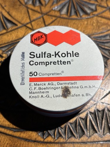 Alte blechdose mbk - alte,