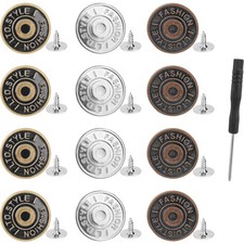 Knöpfe Jeans Ersatz Hosen 12