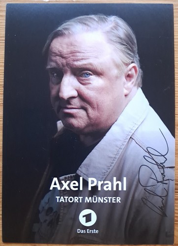 Axel prahl orig autogramm - orig,