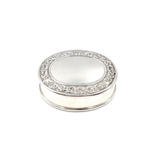 925 Sterling Silber Dose