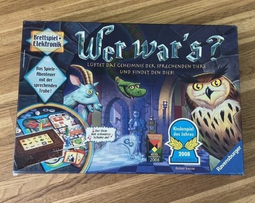 Wer war brettspiel - wer, +
