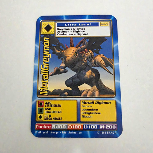 Bandai digimon metallgreymon - bandai,