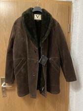 Herren Wintermantel Braun