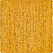 TEPPICH Natur Jute in Quadrat