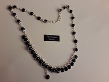 Onyx Collier 925er Silber