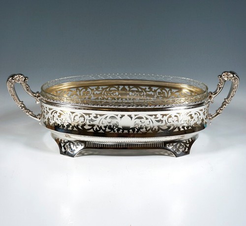 Silber jardiniere wien art - jardiniere,