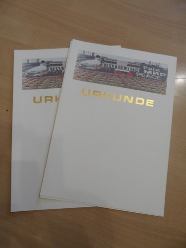 Original ddr urkunden blanko - ddr,
