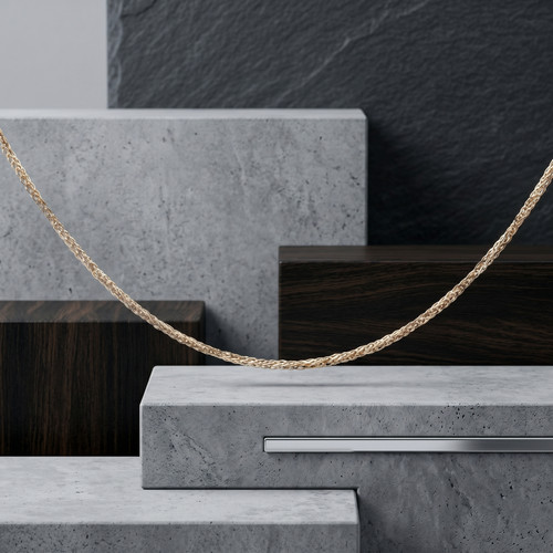 Elegante halskette aus 585er - elegante,