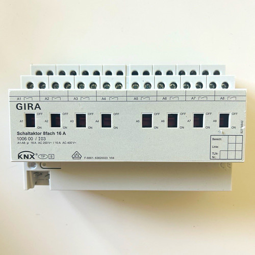 Gira knx schaltaktor 8fach - schaltaktor,