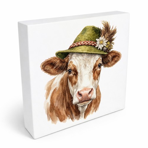 Trachtenhut alm tiere kuh - alm-tiere,
