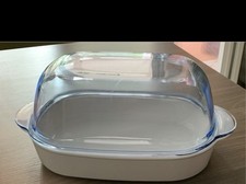BRÄTER CORNING WARE |Auflaufform mit Deckel|ca. 30x20 cm auch Back-/Auflaufform 