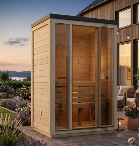 Spanova gartensauna ruudi - gartensauna, |