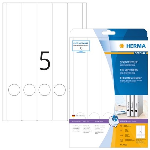Herma 4830 inkjet - 4830,