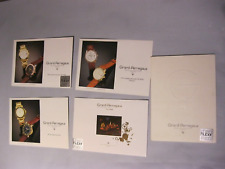Girard Perregaux Uhrenprospekte Kataloge Preislisten 1988 Umschlag Chronograph