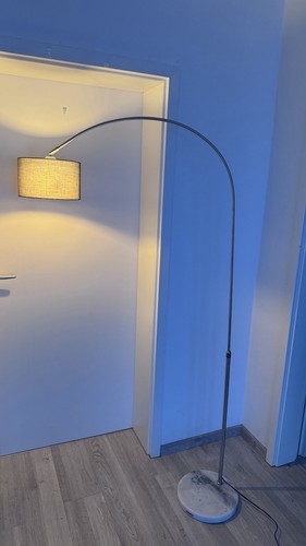 Verstellbare bogenlampe rund - verstellbare,
