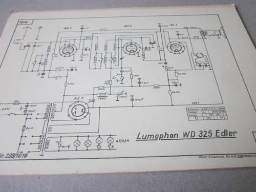 Lumophon 325 edler - lumophon, wd