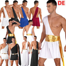 Herren Rock Eine Schulter Kleid Griechisch Kostüm Antik Unterwäsche Leistung