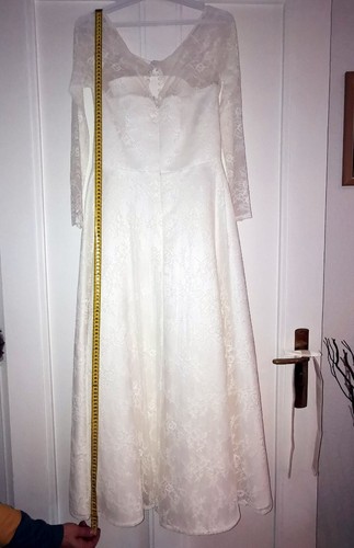 Brautkleid cremefarbenes - brautkleid,