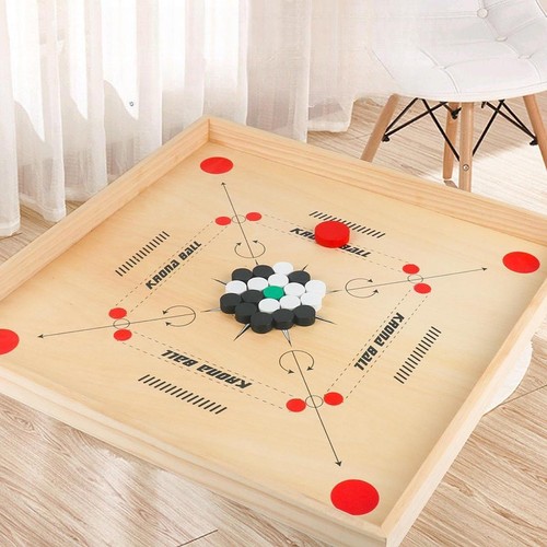 Carrom brett set fun challenge - set,