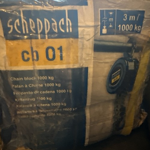 Scheppach 1000kg kettenzug - 1000kg,
