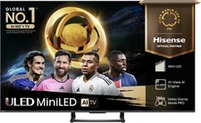 Hisense 55U7Q 4K Ultra HD, Mini LED ULED, SMART TV, 144Hz 2025 Modell