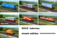Roco container wagen - roco, h0