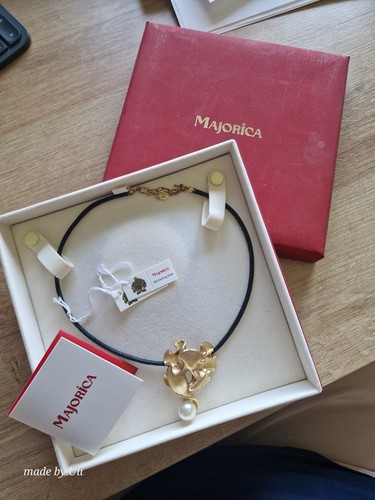 Orig majorica kette - majorica, kette/brosche