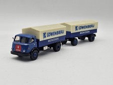 Kleinserie Resin Henschel lkw Eigenbau Handarbeit 1:87  LÖWENBRAU 