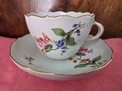 Meissen blumendekor - meissen, +