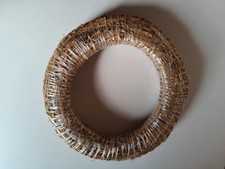 1 Stück Strohkranz ca. 26 cm Strohkränze Türkranz Advent Rohling Strohrömer