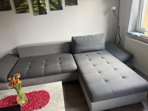 Ecksofa gebraucht grau - ecksofa,