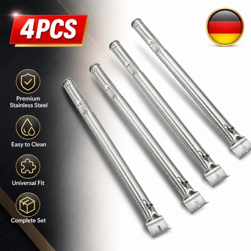 Set mit edelstahl - set, gasgrill