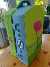 Puppenhaus Spielhaus von HABA aus Stoff faltbar / klappbar - vintage / Rarität