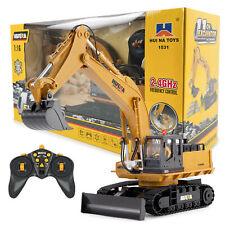 Huina 1531 Ferngesteuerter Bagger 1:16 RTR – 360° Kabine, 11 Kanäle, Metallarm