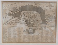 Magdeburg 1809, seltener Stich