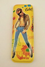 ? Vintage: "HERLITZ" Stiftdose aus Metall, Typ “Edwin” 185x70x25mm - 1990er