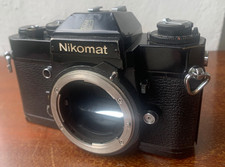 Nikon Nikomat EL 35mm SLR Film Kamera body Schwarz / Black