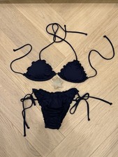H&M Bikini 36 dunkelblau